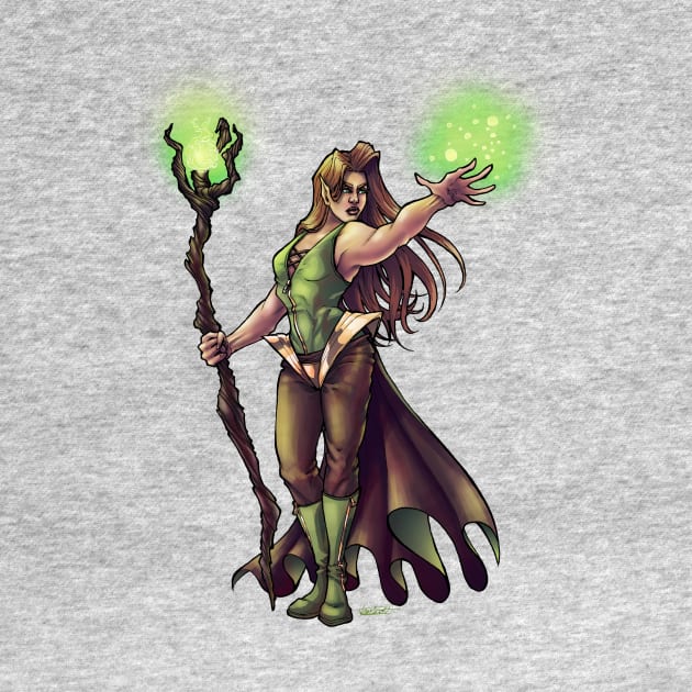 Elven Druidess by Indi Martin